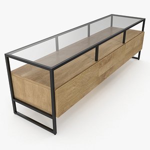 3D model Wooden Unit v1