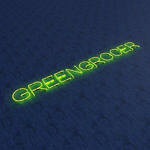 greengrocer neon sign 3D model