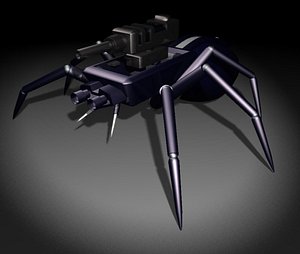 robot drone 3d model