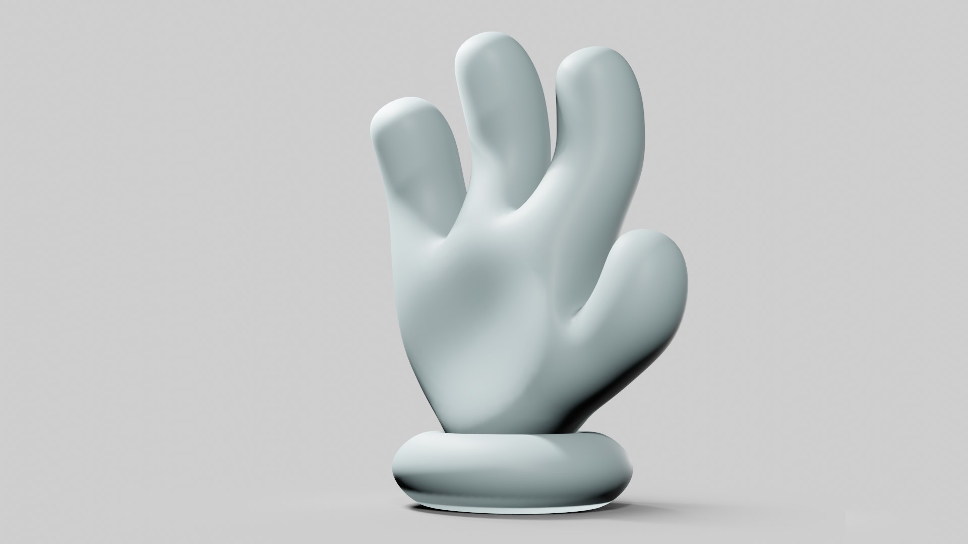 Cartoon Hand Glove Blender Low Poly3d模型 Turbosquid 1931192