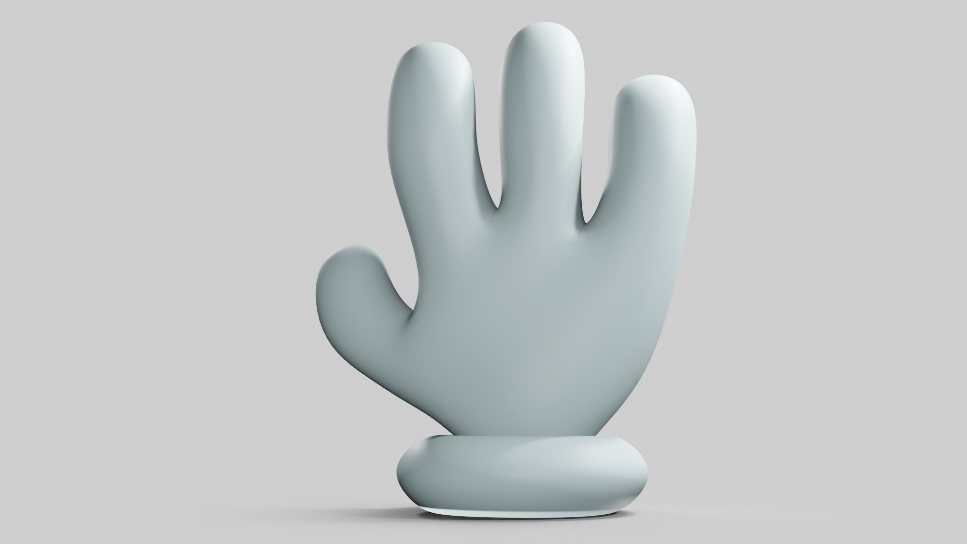 Cartoon Hand Glove - Blender - Low Poly 3D Model - TurboSquid 1931192