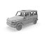 Low Poly Car Mercedes Benz G-Class 2019
