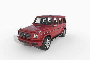 Low Poly Car Mercedes Benz G-Class 2019