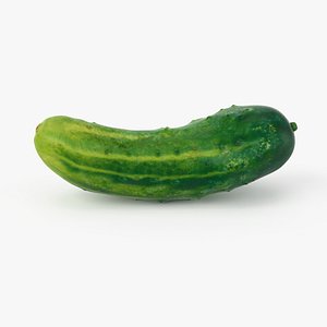 realistic cucumber real 3d c4d