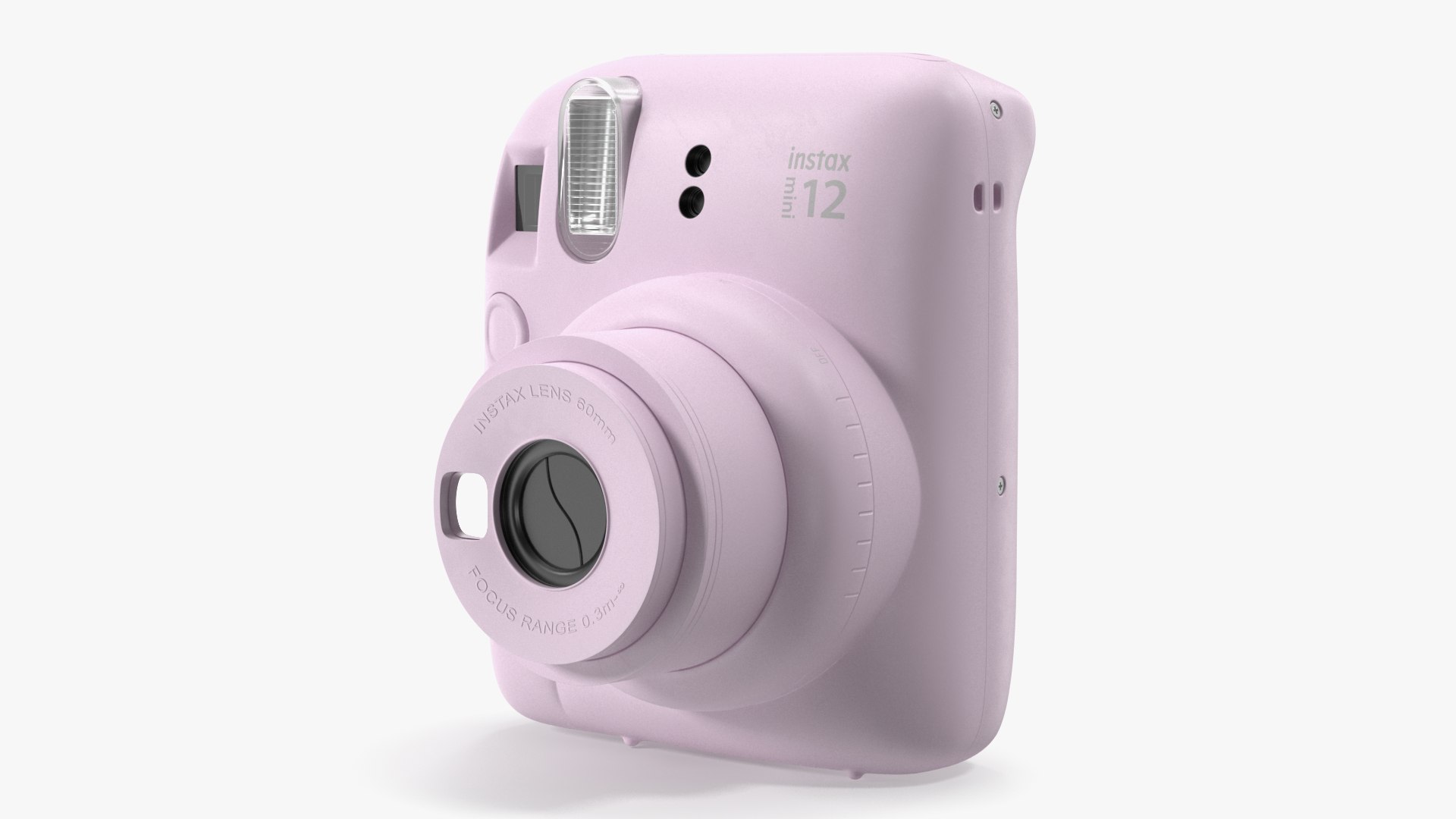 Fujifilm INSTAX Mini 12 Camera Liliac Purple 3D model preview