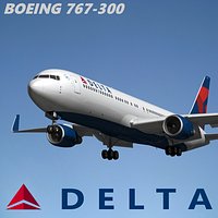 Boeing 767 300 Delta Air Lines
