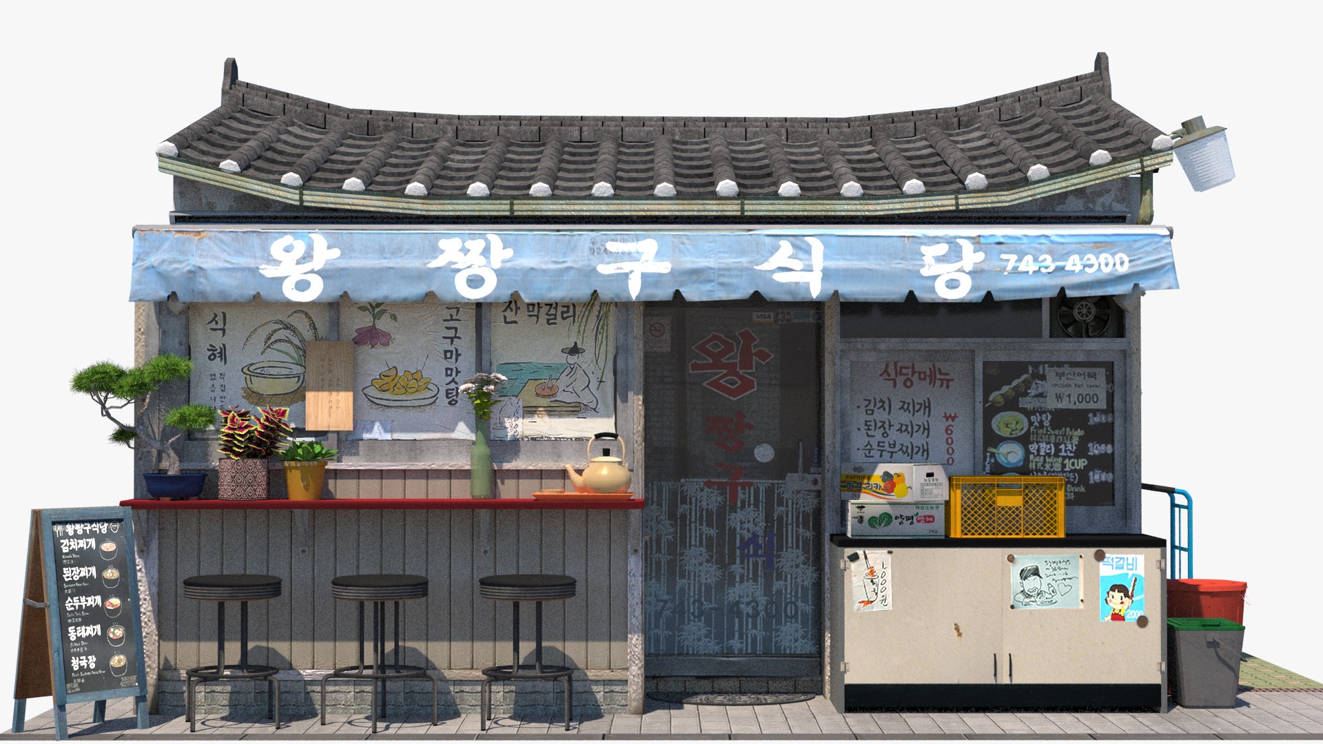 Wang Jjanggu Restaurant Remastered 3D https://p.turbosquid.com/ts-thumb/hn/tGAxBd/W7/img02/jpg/1718281938/1920x1080/fit_q87/7732690562d7532f01d2f0c738b3332a2f8a16b2/img02.jpg