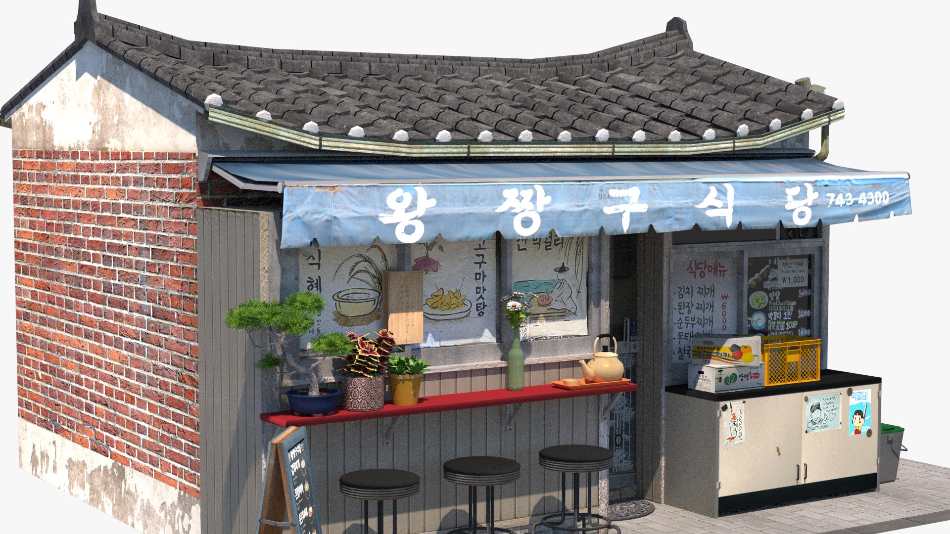 Wang Jjanggu Restaurant Remastered 3D https://p.turbosquid.com/ts-thumb/hn/tGAxBd/Yl/img05/jpg/1718281938/1920x1080/fit_q87/10abf23ee2c5a31edd8b28dbd7bbca6c10ded776/img05.jpg