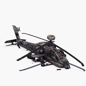 AH64D Apache Crashed