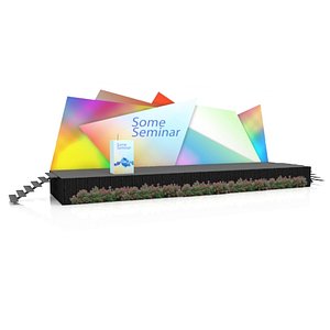 Rostrum, Stage and Backdrop 14