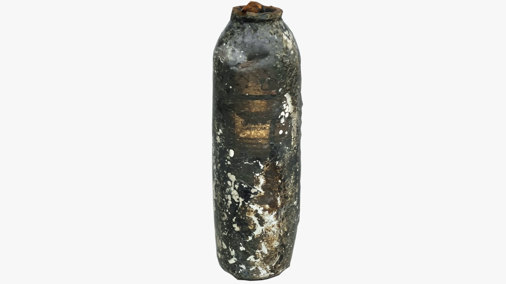 3D Old Rust Aerosol Can 8 Scan 3D Model - TurboSquid 1742321