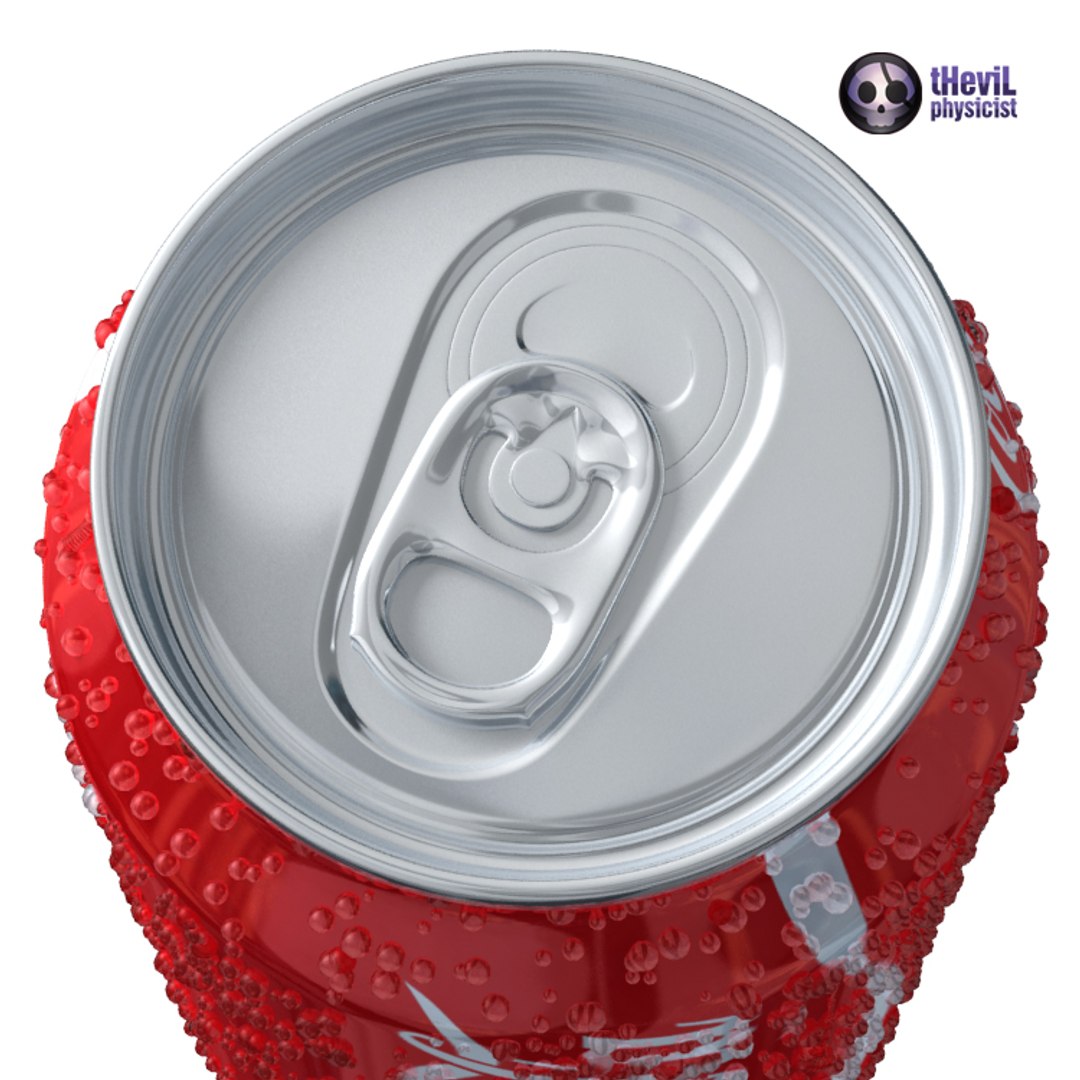 Droplets Coca Cola 3d Max