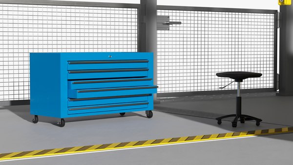 modelo 3d Línea de montaje de Tesla - TurboSquid 2322246