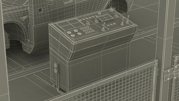 modelo 3d Línea de montaje de Tesla - TurboSquid 2322246