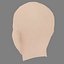 Cristina Castano Head - No Hair - Low poly head for game
