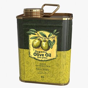 Olive Oil Can Small