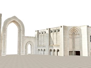 Oman Mosque 3D