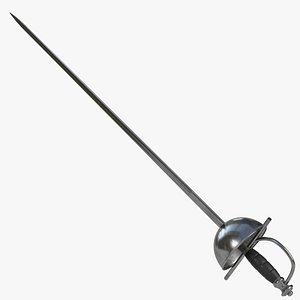 Italian foil fencing sword