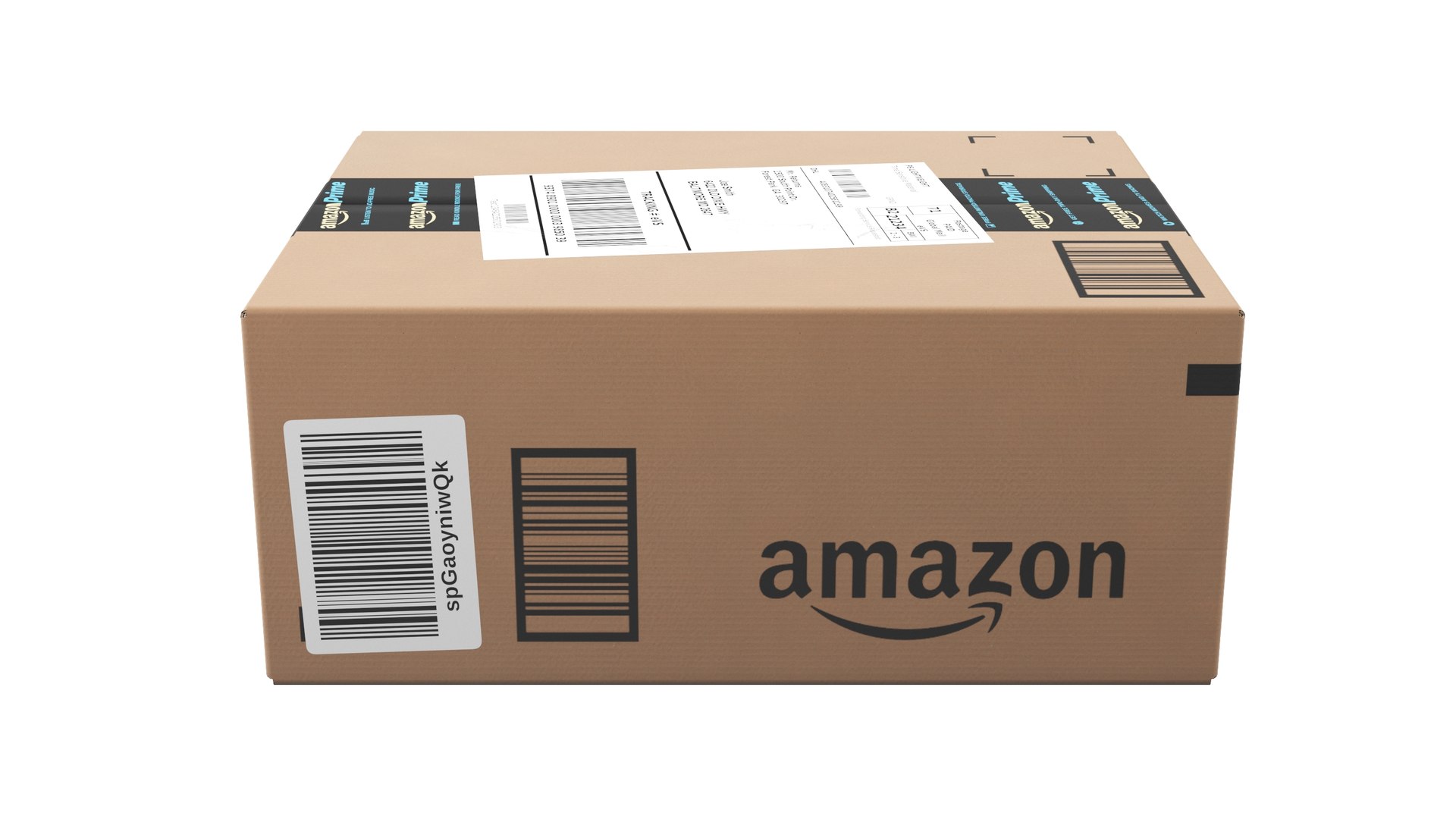 Amazon Parcels Box 30x24x12cm 3D Model - TurboSquid 1990825
