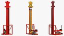 High Striker Strength Tester Game with Mallet