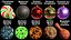 3D Blender Procedural Material Pack 17