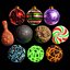 3D Blender Procedural Material Pack 17
