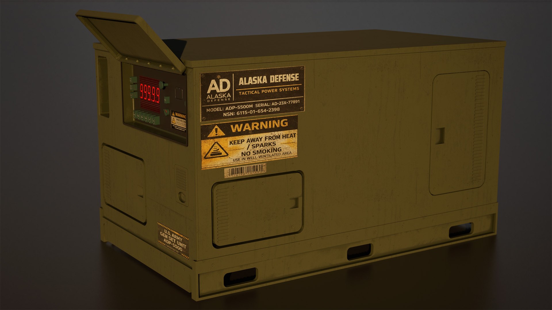 3D Military Portable Generator Pack https://p.turbosquid.com/ts-thumb/ho/NTw6vG/zm/militaryfieldgenerator2/jpg/1775057847/1920x1080/fit_q87/54ad7e48f4e9a5a4cb0d59d39ce12b667647dc13/militaryfieldgenerator2.jpg