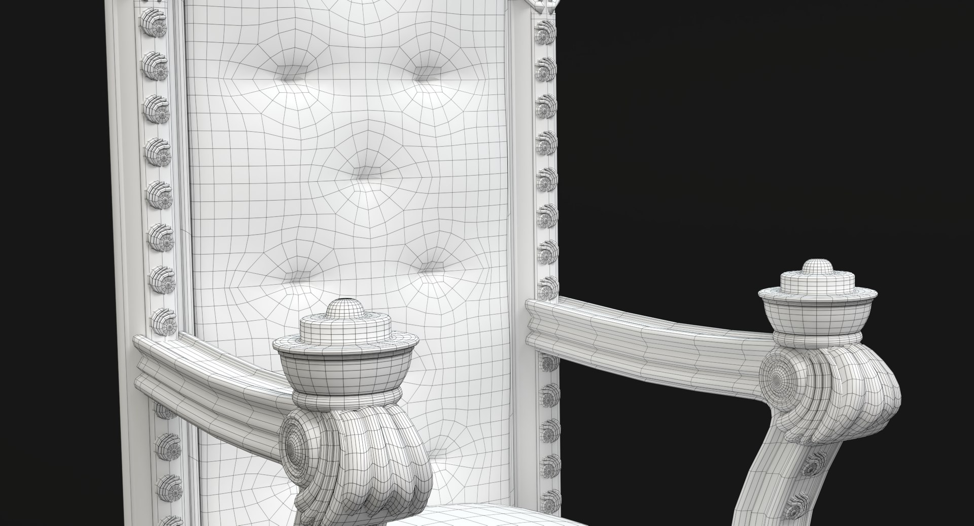 3D throne chair s model https://p.turbosquid.com/ts-thumb/ho/NUQxB7/OvfImqXu/wireframe_3/png/1518996641/1920x1080/fit_q87/6b315a34fdca79e53ef095d83abab43a1f402bf0/wireframe_3.jpg