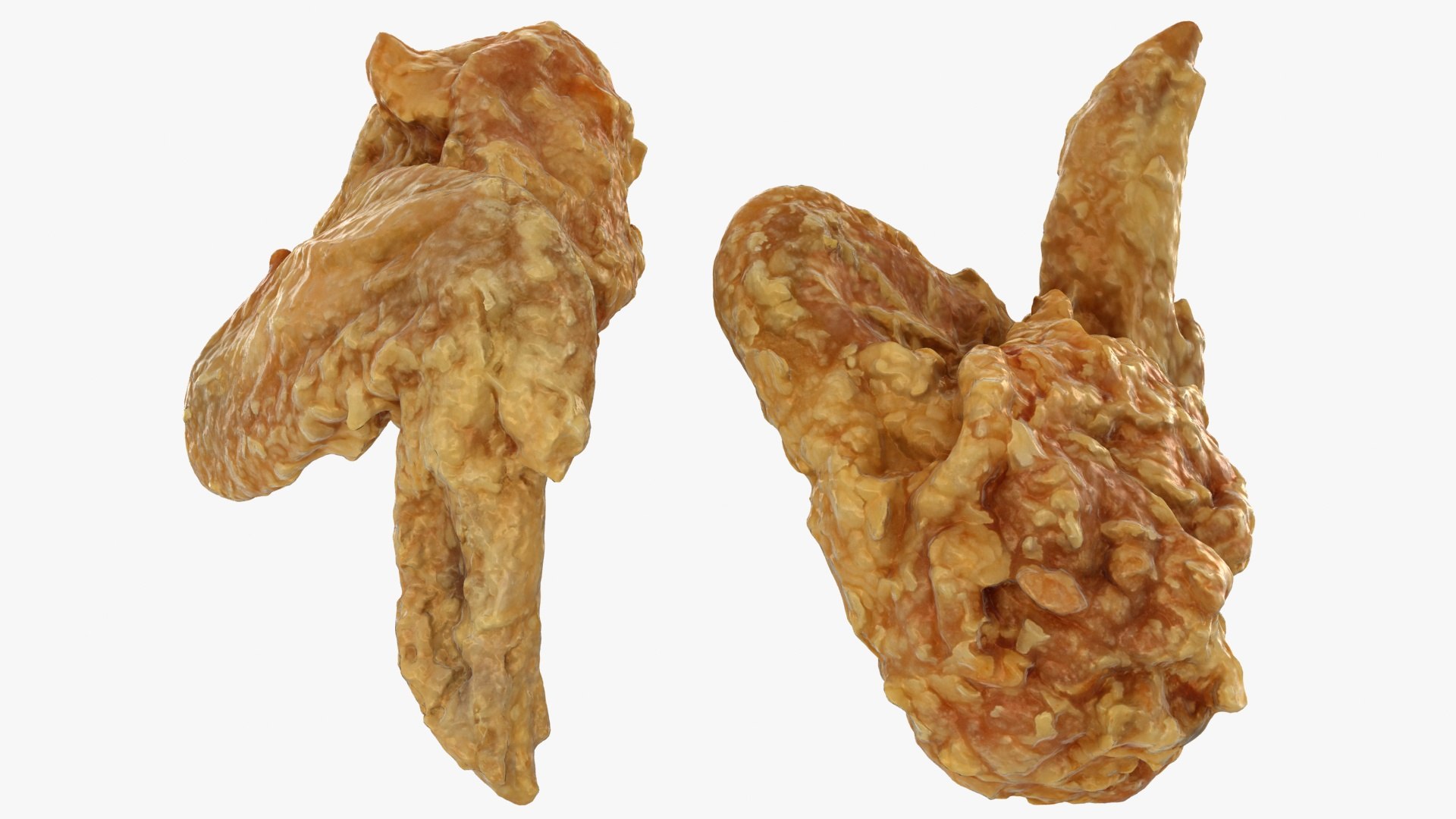 3D Crispy Chicken Wing - TurboSquid 1696138