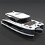 MY4S FOUNTAINE PAJOT 3D power catamaran Grey
