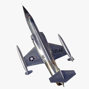 F104 Starfighter P 3D model