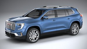 GMC Acadia Denali 2024 3D