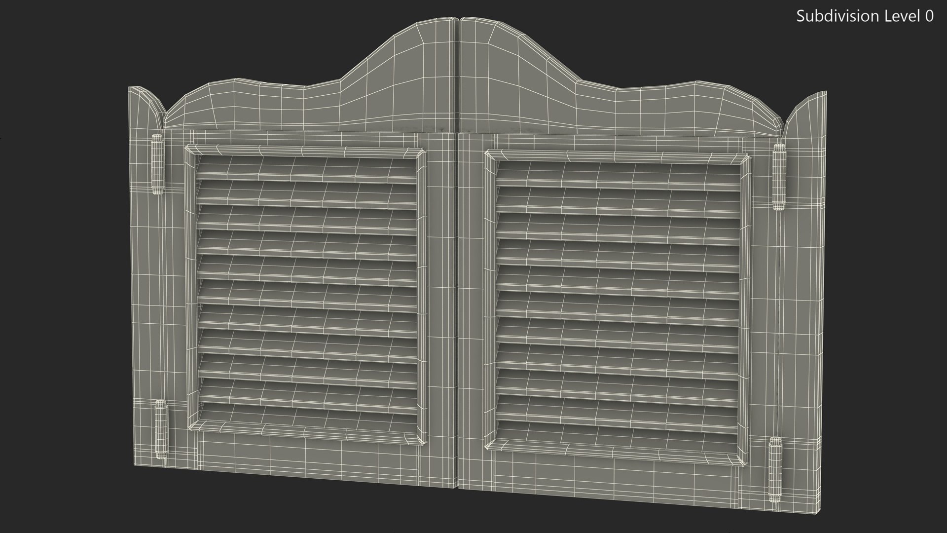3D Old Western Saloon Doors https://p.turbosquid.com/ts-thumb/ho/egpr8Q/P6/oldwesternsaloondoorsvray3dmodel018/jpg/1686650528/1920x1080/fit_q87/90ab0fa8afdd8712a648c52e935b5fae1fd42b57/oldwesternsaloondoorsvray3dmodel018.jpg