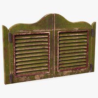 Old Western Saloon Doors