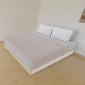 Queen Bed IKEA MANDAL