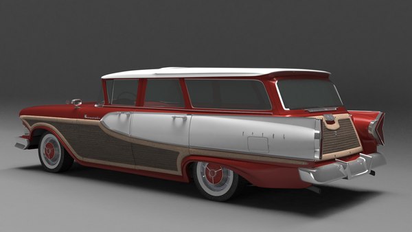 modelo 3d Ford Edsel Bermudas 1958 - TurboSquid 1594789