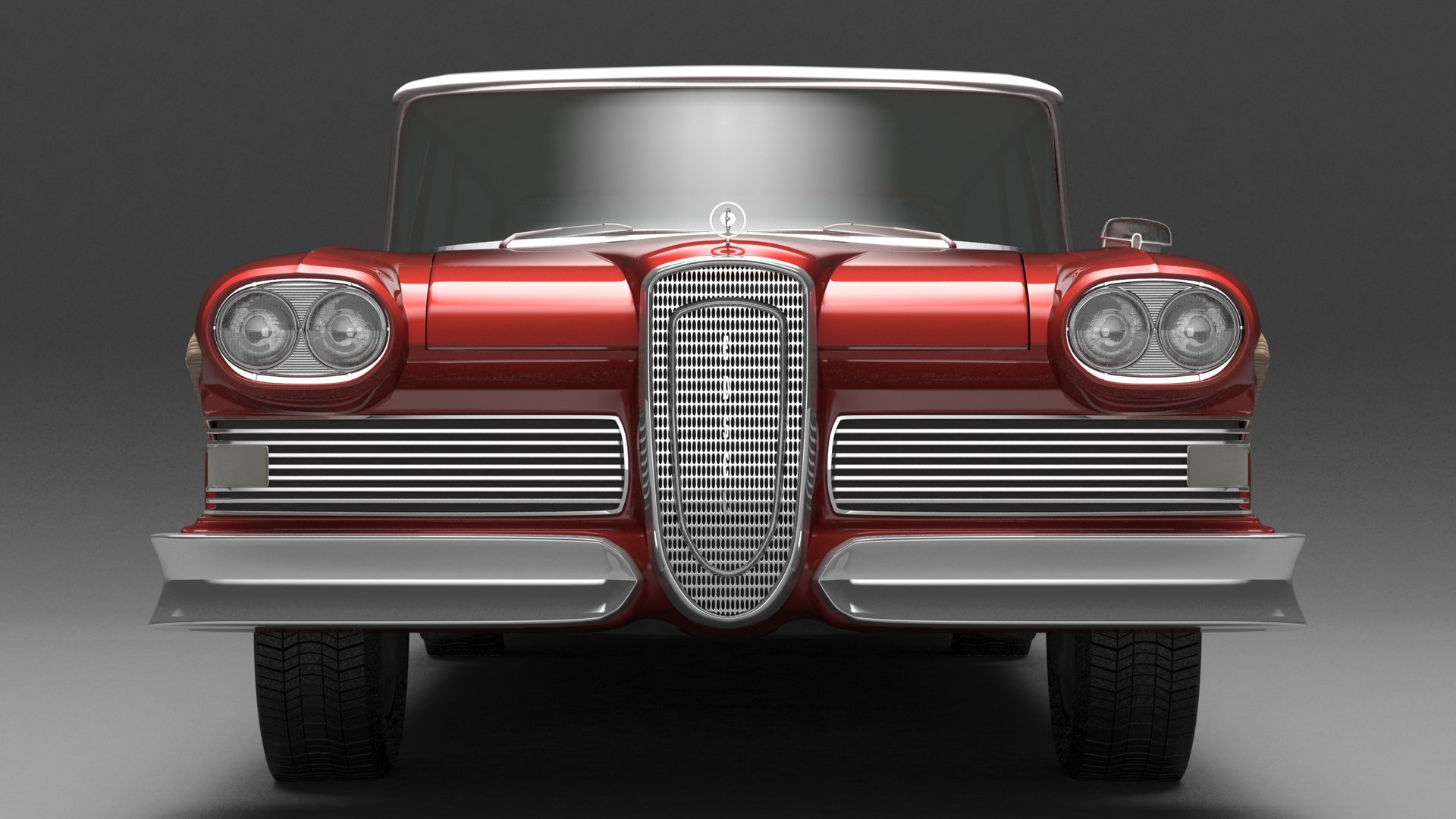 Edsel Bermuda 1958 3D Model - TurboSquid 1594789