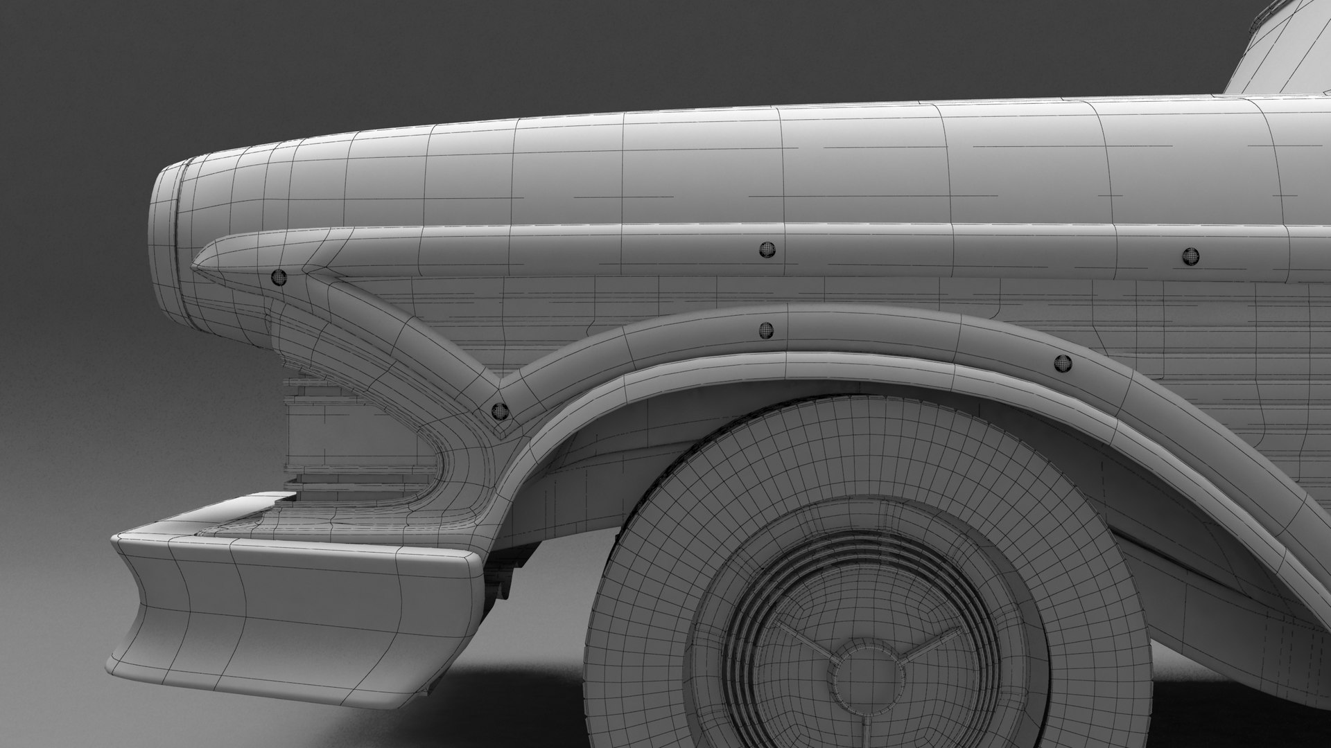 Edsel Bermuda 1958 3D Model - TurboSquid 1594789
