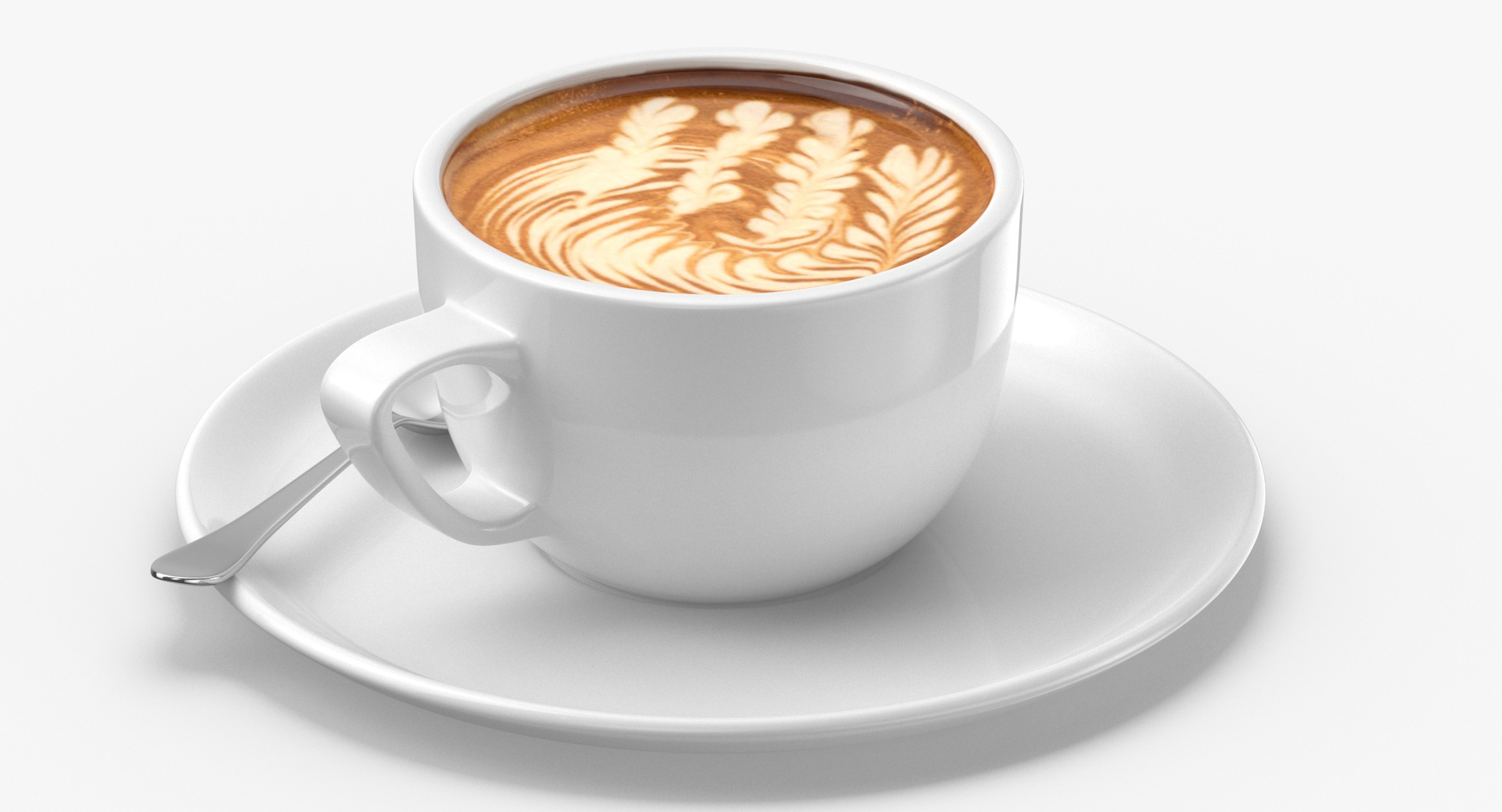 3D Coffee Art 03 - TurboSquid 1604087