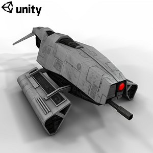 droid scout ship 3d x