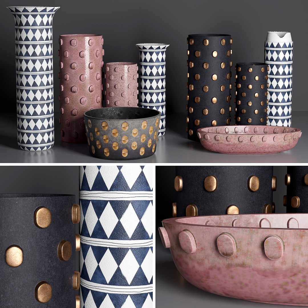 Vases 3D model - TurboSquid 1701677