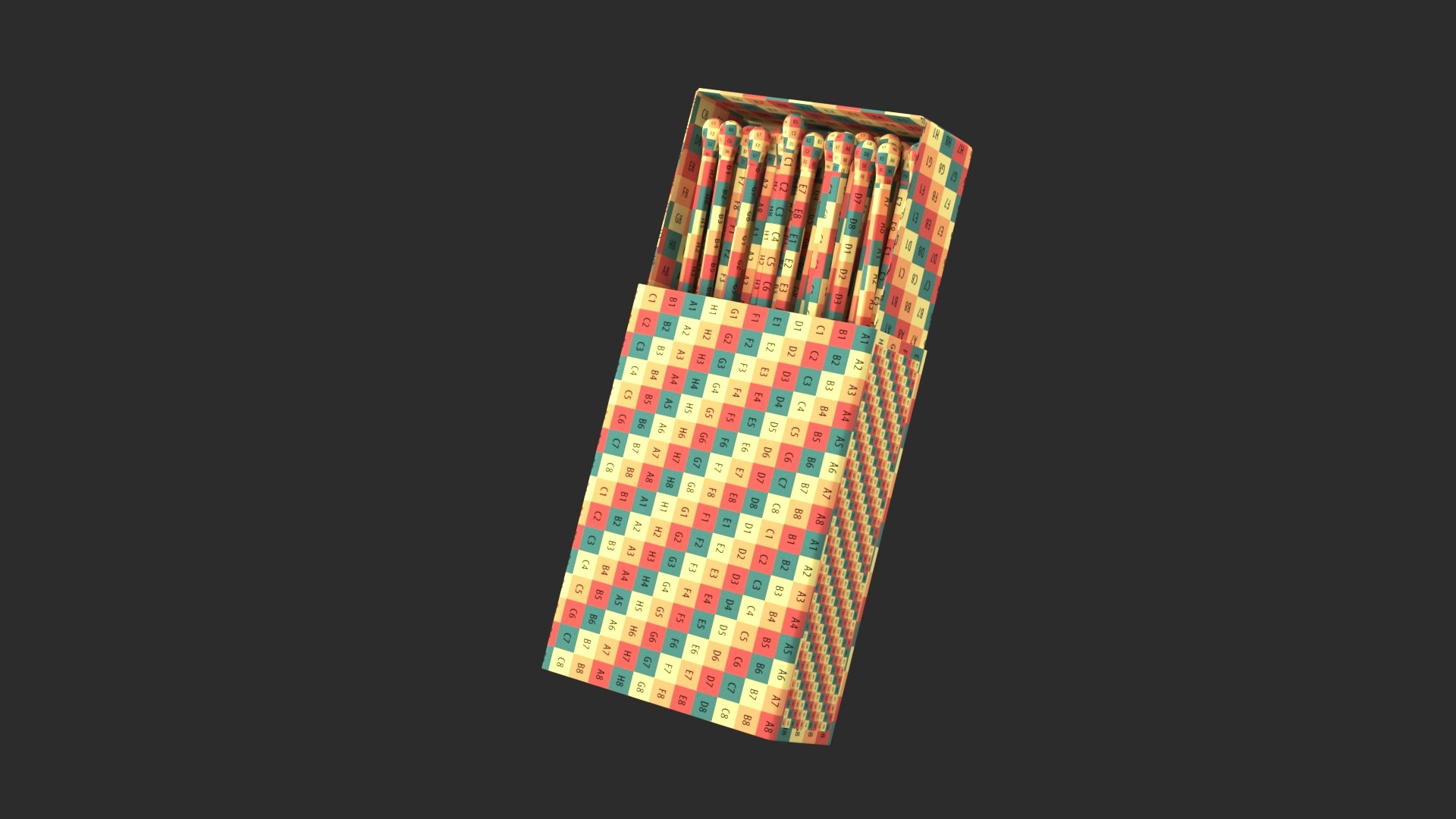 Box Of Matches Model - TurboSquid 2031703