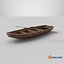 Norwegian Pram Boat Low-poly PBR