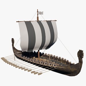 3D Viking Ship