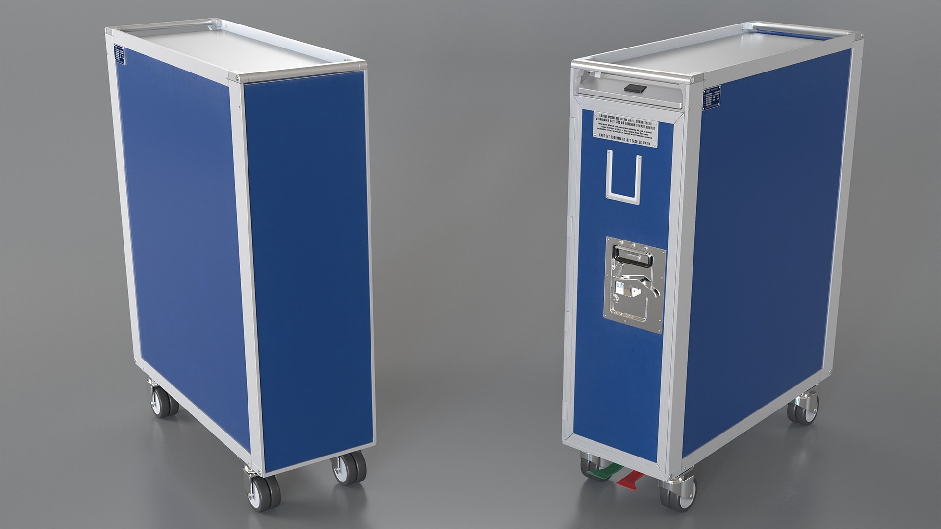 Size Aviation Trolley 3D Model TurboSquid 1494456