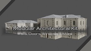 Modular Architectural Kit 3D model