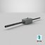 Vintage Motor Control Switch with Galvanized Power Cable