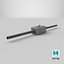 Vintage Motor Control Switch with Galvanized Power Cable