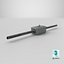 Vintage Motor Control Switch with Galvanized Power Cable