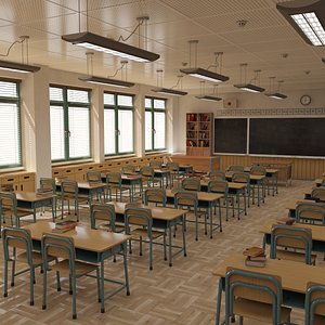 Classroom Double Desk